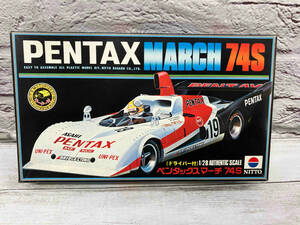  plastic model NITTO 1/28 scale Pentax March 74S ( Driver attaching )