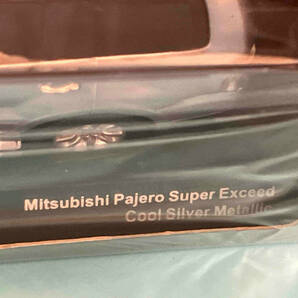 ミニカー 1/43 JCP81003SL Mitsbishi Pajero Super Exceed Cool Silver Metallic 三菱 パジェロ スーパーエクシード メタリックシルバーの画像6