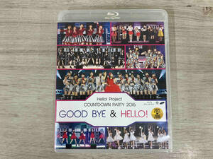 【国内盤ブルーレイ】 Hello! Project COUNTDOWN PARTY 2015〜GOOD BYE&HELLO! 〜 〈2枚組〉 [2枚組] (2016/4/6発売)