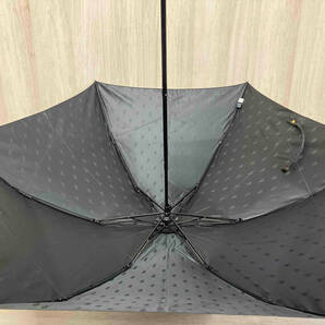POLO RALPHLAUREN ポロラルフローレン 折りたたみ傘 雨傘 日傘 ブラック 黒 ロゴ総柄 親骨の長さ約50cmの画像4