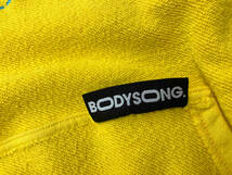 BODYSONG ボディーソング イエロー パーカー インサイドアウト フーディー BS229206 店舗受取可_画像3