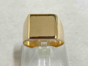 [ signet ring 12.1g]K18|17 number store receipt possible 