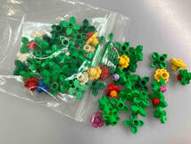 LEGO レゴ 植物パーツ 100g以上 リーブス 竹 フラワー フラワーステム 緑色 葉っぱ_画像4