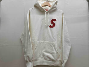ホワイト Supreme S Logo Hooded Sweatshirt シュプリーム エス ロゴ フーデッド スウェットシャツ パーカー プルオーバー