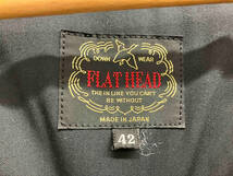 THE FLAT HEAD/フラットヘッド/ダウンジャケット/ウエスタンダウンシャツジャケット/ブラック/FDJ-007/42/Lサイズ_画像4