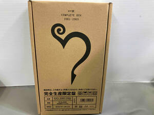 HYDE CD HYDE COMPLETE BOX 2001-2003(完全生産限定盤)(Blu-ray Disc付)