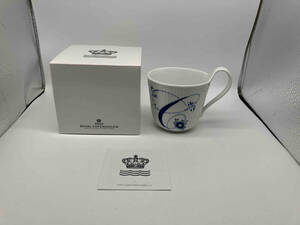 未使用品 ROYAL COPENHAGEN アルファベット マグ『C』 ブルーフルーテッド