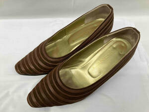 ジャンク LANCEL ランセル　パンプス　レディース　靴　ブラウン　茶色　23.5cm