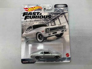 Hot WHeeL PREMIUM FAST&FURIOUS ‘70 Chevrolet Nova SS