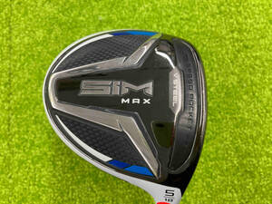 テーラーメイド TaylorMade SIM MAX フェアウェイ 18° TOUR AD XC-6 フレックスS