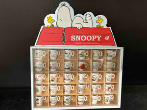  Snoopy miniature mug 30 piece set & case set 