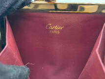 Cartier カルティエ マスト がま口小銭入れ ボルドー コインケース_画像5