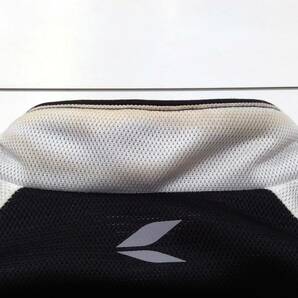 TAICHI タイチ ライディングジャケット メンズ XL 白 ホワイト × 黒 ブラック メッシュ プロテクター ポリエステル100％の画像8
