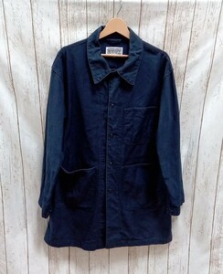 ENGINEERED GARMENTS WORKADAY ショップコート サイズS ネイビー コットン エンジニアードガーメンツ メンズ アメカジ