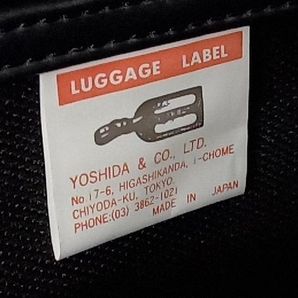 LUGGAGE LABEL ラゲッジレーベル ショルダーバッグ メッセンジャーバッグ ブラック ダークグレー メンズ カジュアル 吉田カバンの画像6