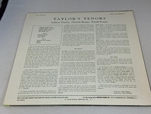 LP盤　TAYLORS TENORS　ARTHUR TAYLOR WITH CHARLIE ROUSE FRANK FOSTER テイラーズ・テナーズ/アート・テイラー_画像2