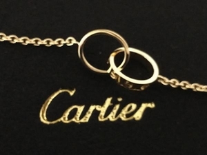 【新品仕上済み】 Cartier カルティエ K18 ゴールド 17㎝ ベビーラブ ブレスレット