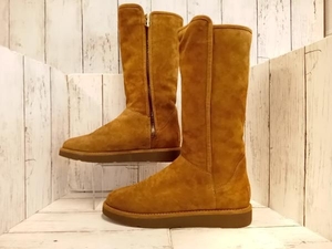 ロングブーツ UGG アグ 1009256 24cm ロングブーツ ムートンブーツ 人気 ブラウン