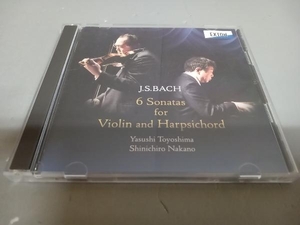 豊嶋泰嗣 中野振一郎(vn/cemb) CD J.S.バッハ:ヴァイオリンとチェンバロのためのソナタ全集