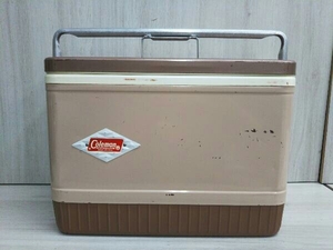 vintage coleman ヴィンテージ コールマン クーラーボックス ブラウン系 アウトドア