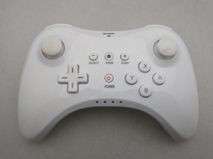 ジャンク Wii U PRO コントローラー(shiro)