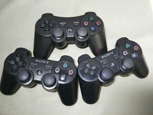  Junk PlayStation3 wireless controller ×3 piece set 