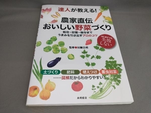 初版 達人が教える!農家直伝おいしい野菜づくり 加藤正明:監修