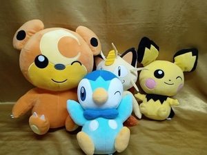 ポケットモンスター ぬいぐるみセット ヒメグマ ニャース ポッチャマ ピチュー Pokmon