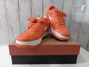 NIKE ナイキ AIR FORCE 1 エアフォース スニーカー 26cm オレンジ FJ1044-800 店舗受取可