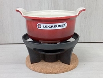 LE CREUSET ルクルーゼ フォンデュポット ミニフォンデュセット レッド_画像2