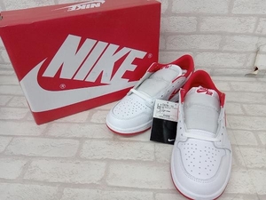 美品 NIKE AIR JORDAN1 Retro Low OG CZ0790-161 ナイキ エアジョーダン1 レトロ LOW OG スニーカー ホワイト レッド メンズ 27cm