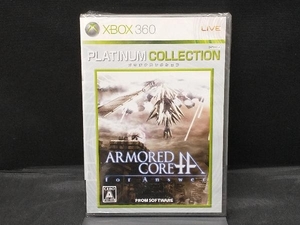 未開封品 アーマード・コア フォー アンサー Xbox360プラチナコレクション