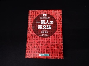 一億人の英文法 大西泰斗　書き込み有り