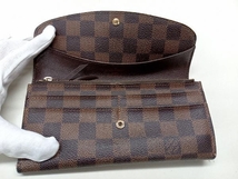 LOUIS VUITTON ダミエ ポルトフォイユ エミリー CA4173 長財布 ルイ・ヴィトン ユニセックス_画像4