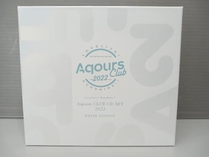 Aqours CD ラブライブ!サンシャイン!! Aqours CLUB CD SET 2022 WHITE EDITION(初回限定生産)(3DVD付)