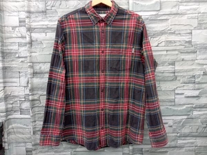 Carhartt/カーハート/長袖シャツ/VIGO SHIRT/チェック柄/レッド×グリーン×ブラック/メンズ/Lサイズ