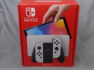 ジャンク 「Nintendo Switch 有機ELモデル ホワイト」※通電のみ確認済 2