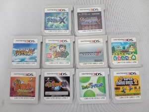 3DS ソフト 10点セット(G1-143)