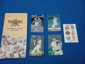 カルビー　′98 プロ野球チップス　プロ野球カード　おまとめ　カードホルダー付き