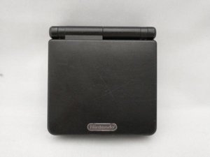 [ body scratch equipped * outer box * manual less * photograph excepting. accessory is not ] Game Boy Advance SP onyx black 