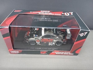 EBBRO 1/43 SUPER GT500 ZENT CERUMO SC430 2007 No.38 BLACK/SILVER エブロ