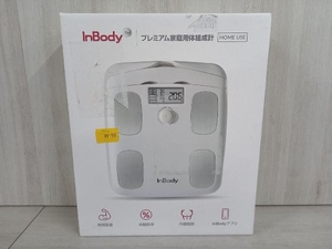 InBody プレミアム家庭用体組成計 HOMEUSE H20B ホワイト 体重計 健康管理