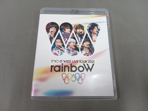 ジャニーズWEST LIVE TOUR 2021 rainboW(通常版)(Blu-ray Disc)