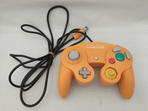 [ keep hand left side scratch equipped ] GC controller orange 