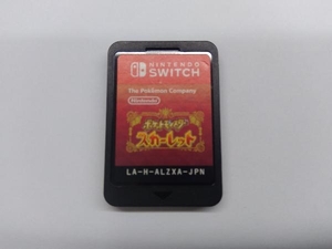 ソフトのみ　ニンテンドースイッチ ポケットモンスター スカーレット