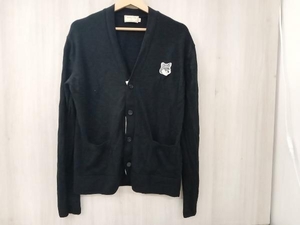 カーディガン MAISON KITSUNE SPSSU00566 カーディガン メゾンキツネ サイズL ブラック 店舗受取可