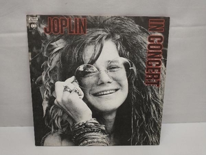 JANIS JOPLIN 【LP盤】 JOPLIN IN CONCERT