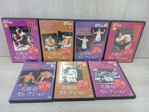 ジャンク DVD 映像で見る 国技大相撲 名勝負セレクション 不揃い7巻セット
