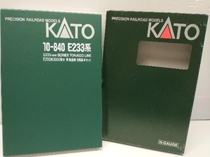 ジャンク　 動作確認済 Ｎゲージ KATO 10-840 E233系3000番台電車 東海道線 8両基本セット カトー