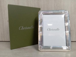 Christofle クリストフル フォトフレーム 写真立て 約13×17cm インテリア 箱有り